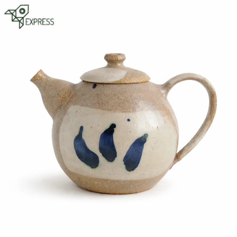 Théière Française en Grès Chamotté LONG JING 650ml
