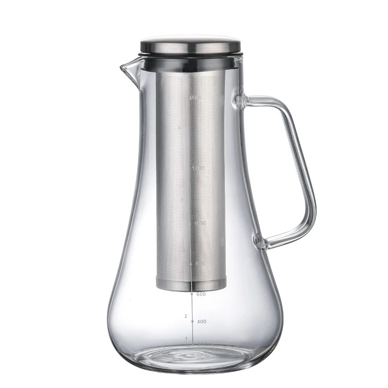 Carafe en Verre avec Infuseur 700ml-1.2L