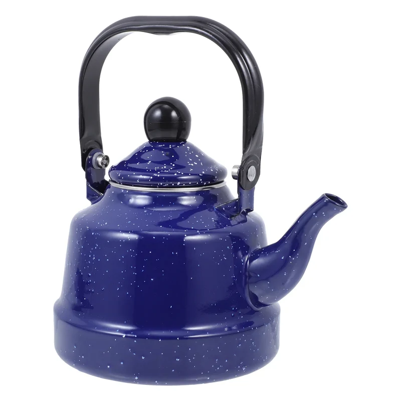 Bouilloire émaillée Bleue 1.1L