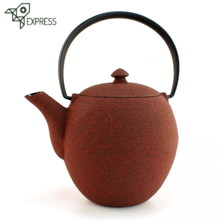 Théière en Fonte Japonaise Rouge Wazuqu Mayu 550ml