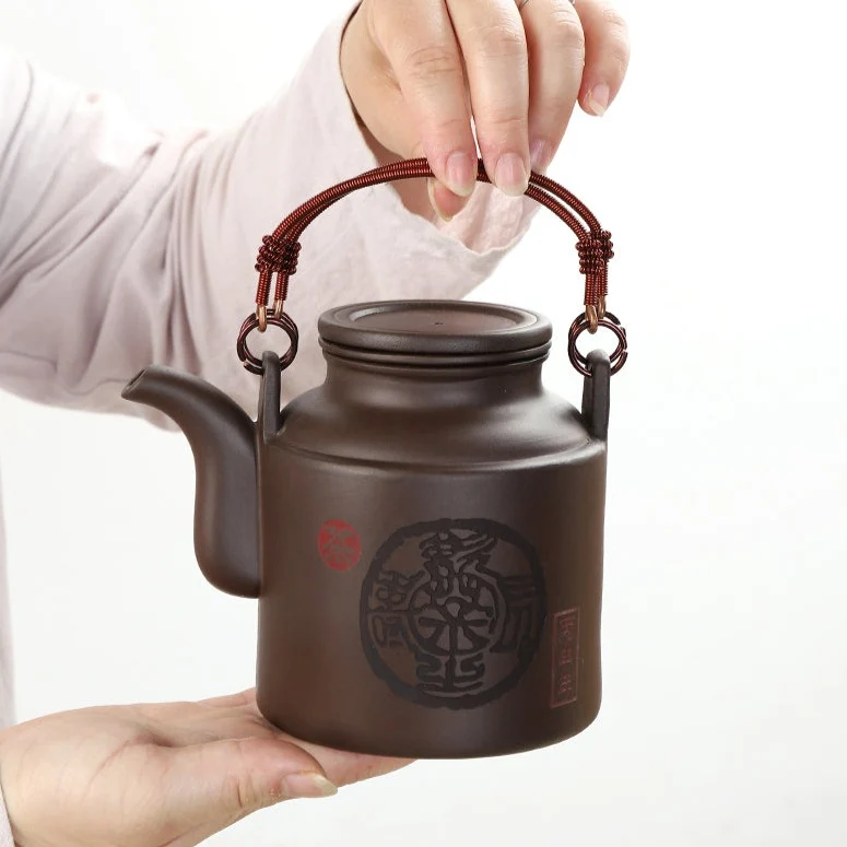Théière en Argile Yixing Grand Volume 600-900ml
