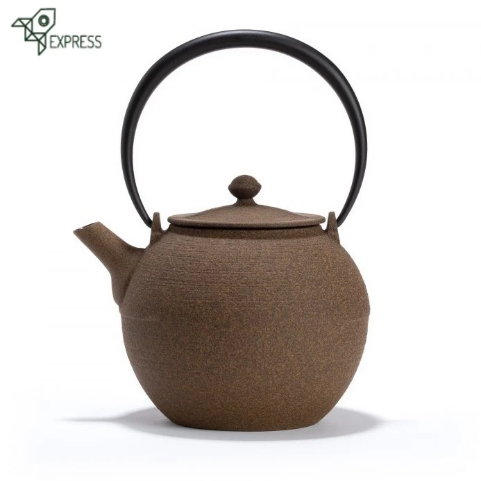 Théière en Fonte Made in Japan Wazuqu Hikime 950ml