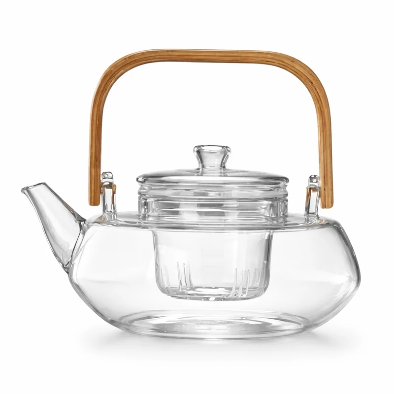Théière Scandinave en Verre avec Infuseur 800-1000ml