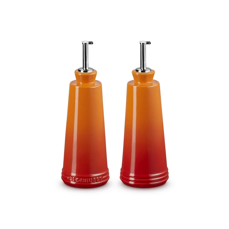 30 cl - Evolution Set Olio e Aceto In Gres Vetrificato Set 2 Pz