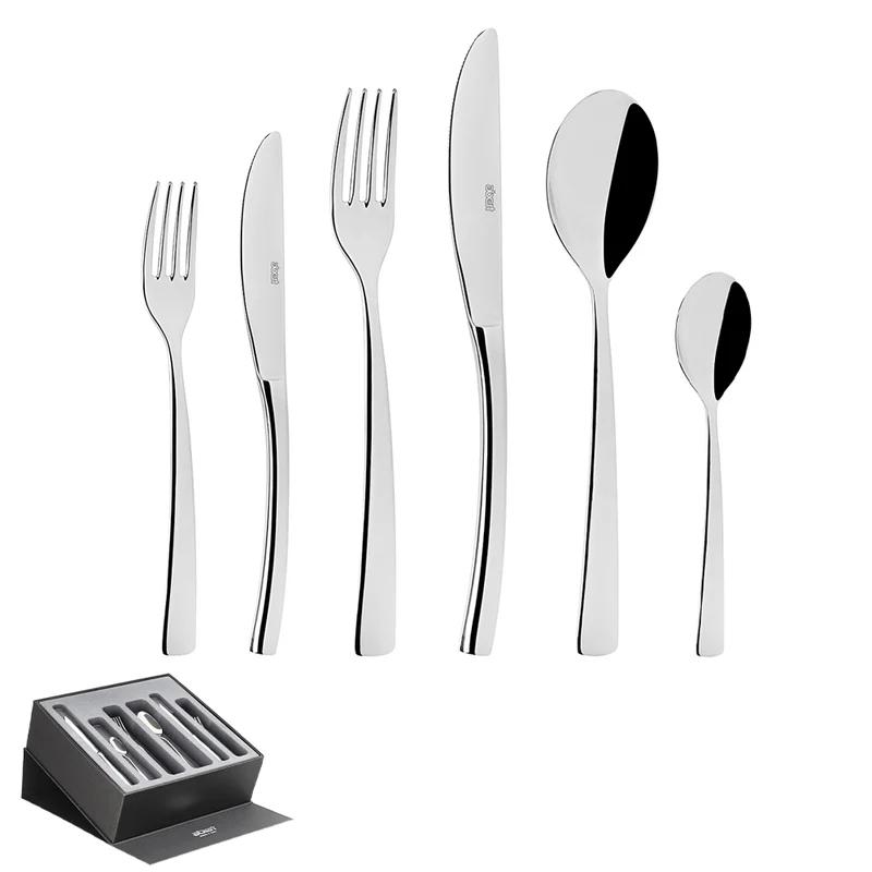 Mirage Servizio Posate In Acciaio Inox Set 75 Pz