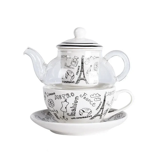 Théière Solitaire en Verre Française 360ml