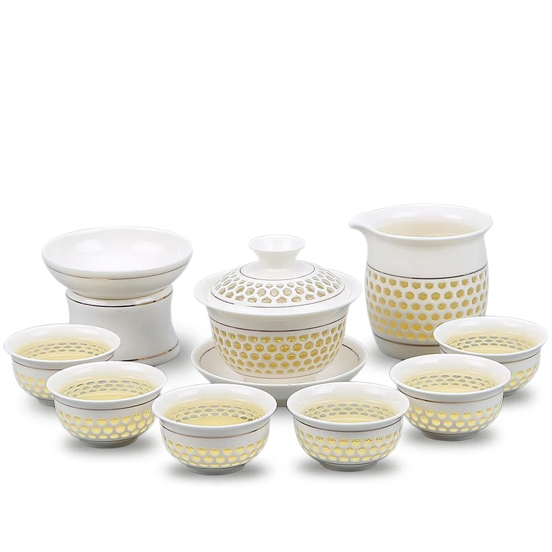 Service à Thé Chinois Traditionnel Théière ou Gaiwan 120-220ml