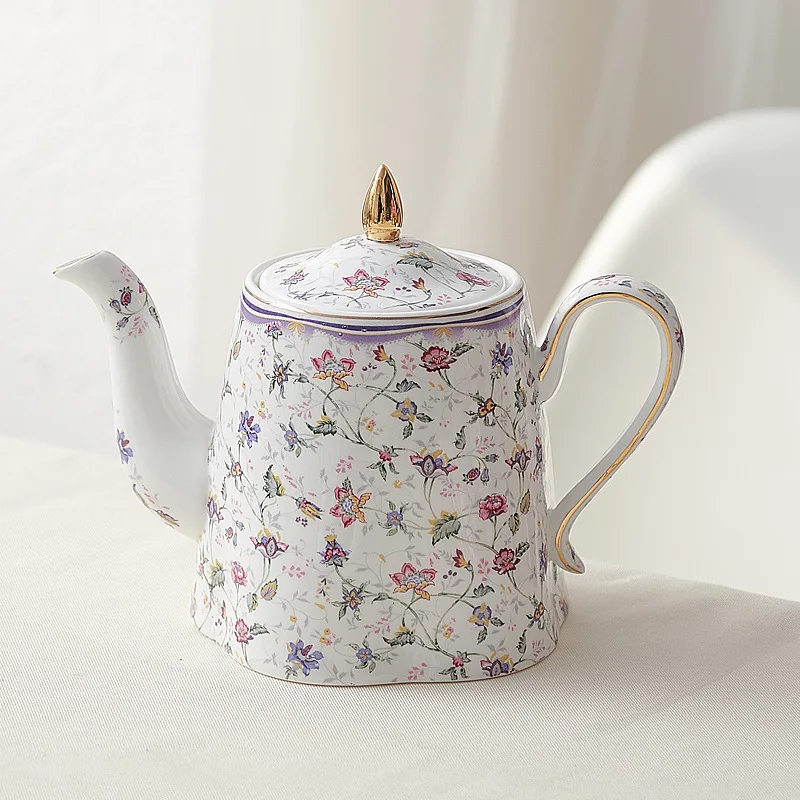 Théière en Porcelaine Fleur 900ml