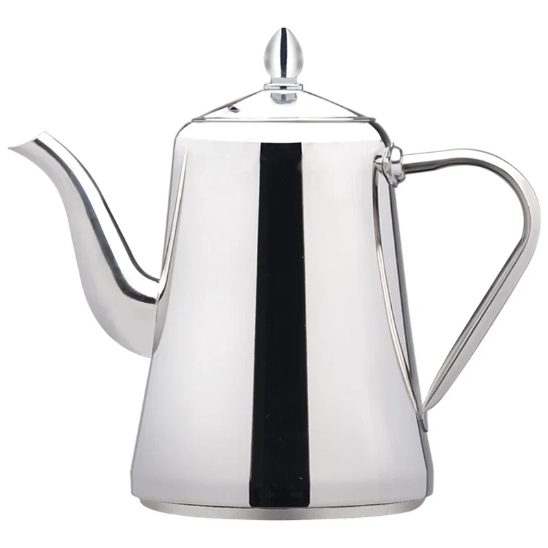 Théière en Inox Bouilloire Induction 1,55-1,75L