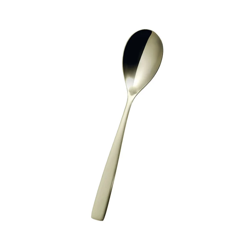 20 cm - Barcelona Cucchiaio Tavola In Acciaio Inox Set 12 Pz