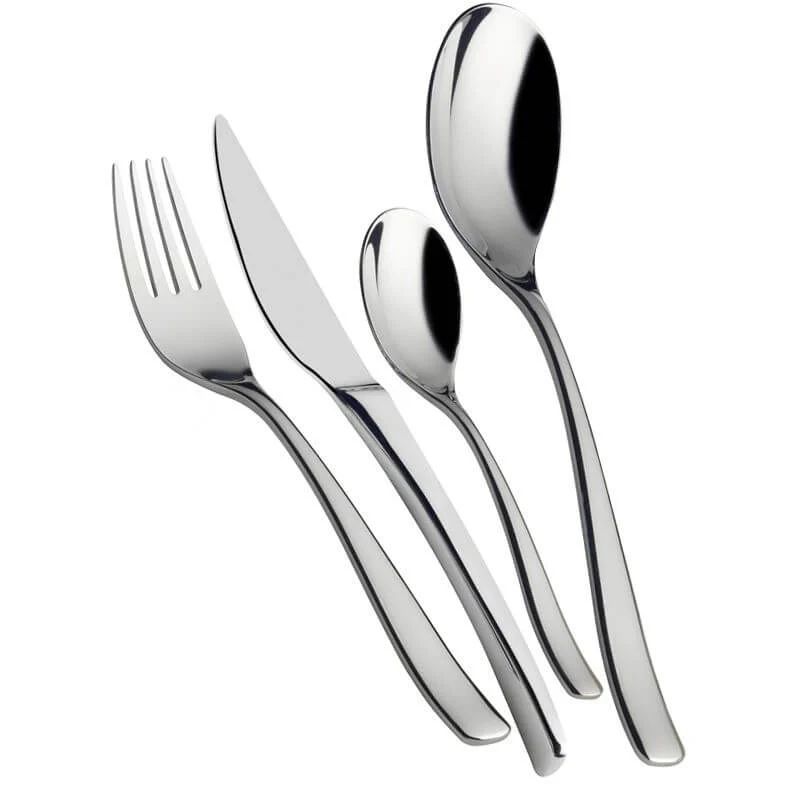 Amalfi Servizio Posate Acciaio Inox - Set 24 Pz