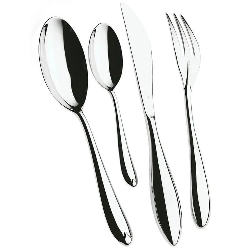Venezia Servizio Posate Acciaio Inox - Set 24 Pz