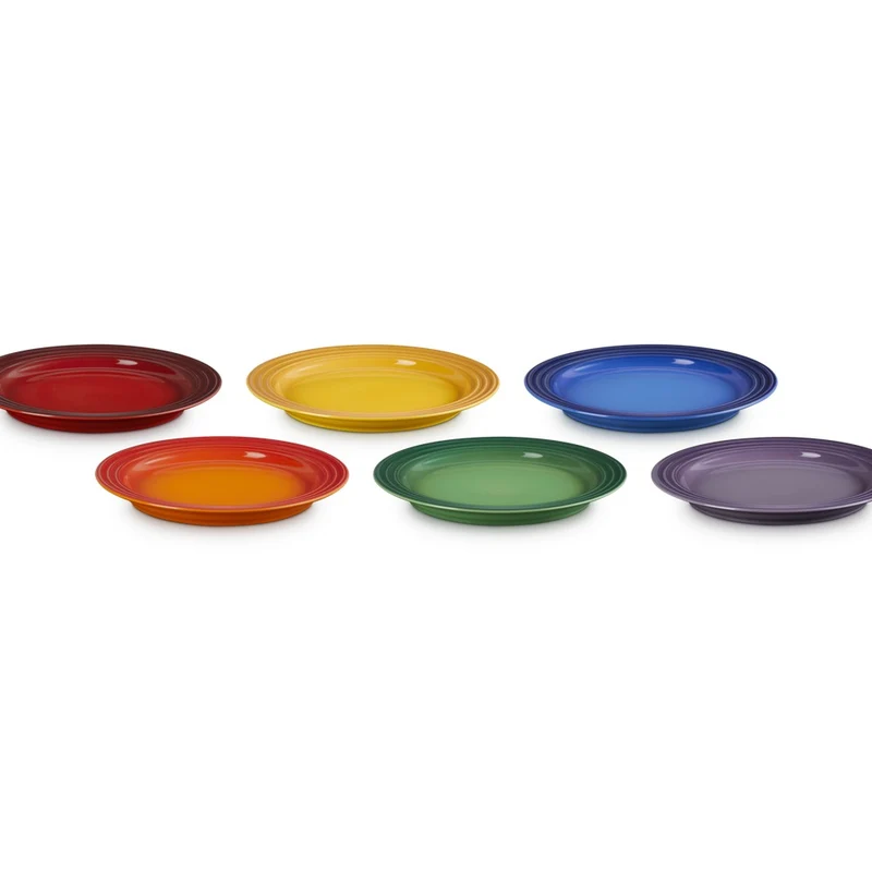 22 cm - Arte Della Tavola Vancouver Piatto Frutta Set 6 Pz