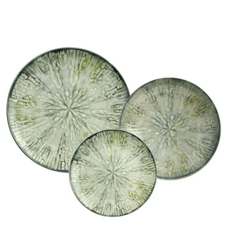 Fusion Servizio Piatti In Porcellana - Set 12 Pz