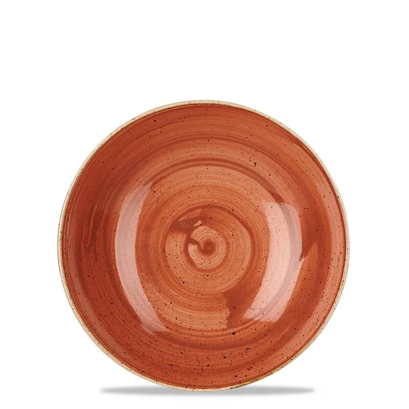 24.8 cm - Stonecast Piatto Fondo Rotondo In Porcellana Vetrificata
