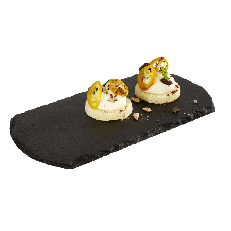 20x10 cm - PIatto Vassoio Rettangolare In Ardesia