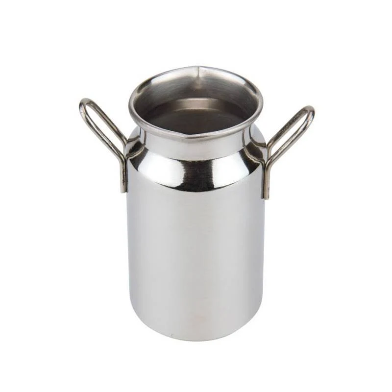8 cm - Miniporzioni Mini Salsiera In Acciaio Inox