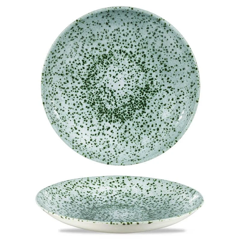 24.8 cm - Studio Prints Mineral Green Piatto Fondo In Porcellana Vetrificata