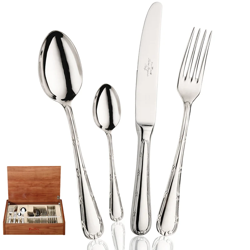 Filet Servizio Posate In Acciaio Inox - Set 24 Pz