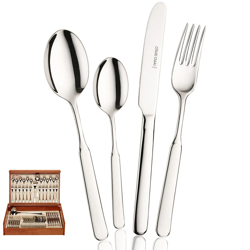 Casali Servizio Posate In Acciaio Inox - Set 75 Pz