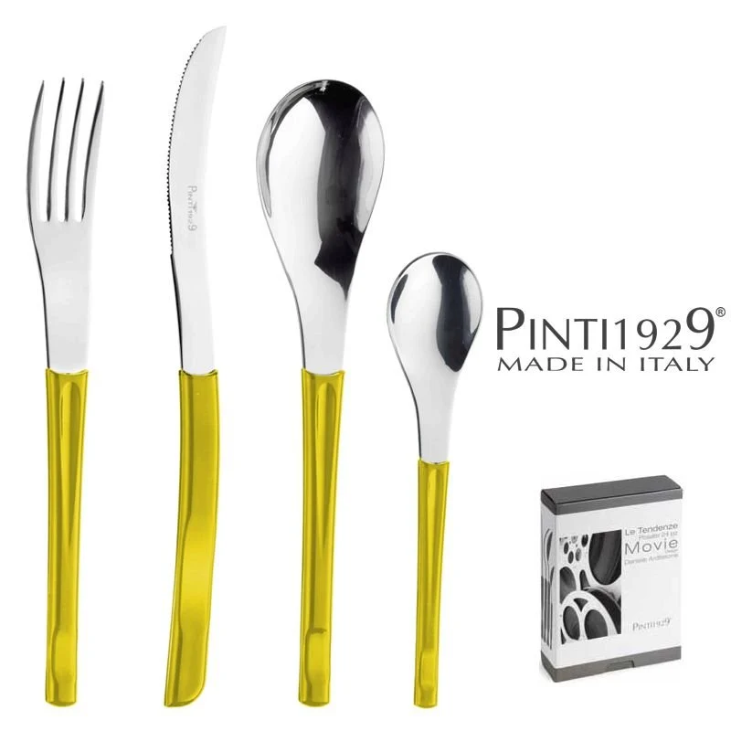 Movie Servizio Posate In Acciaio Inox - Set 24 Pz