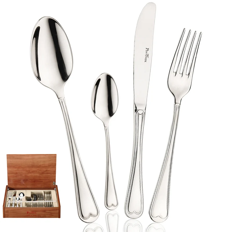 Superga Servizio Posate In Acciaio Inox - Set 24 Pz