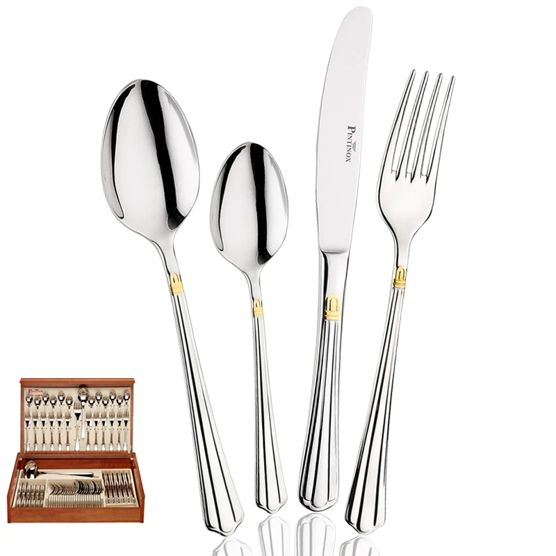 Bernini Servizio Posate In Acciaio Inox - Set 75 Pz