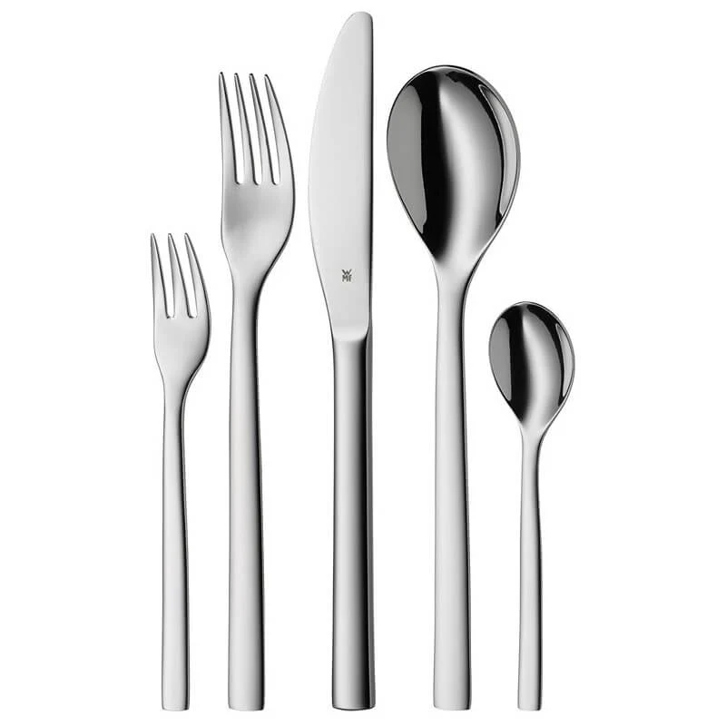Atria Servizio Posate In Acciaio Inox - Set 60 Pz