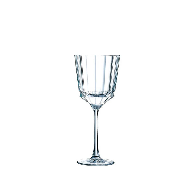 25 cl - Macassar Calice Vino Multiuso in Vetro - Set 6 Pezzi