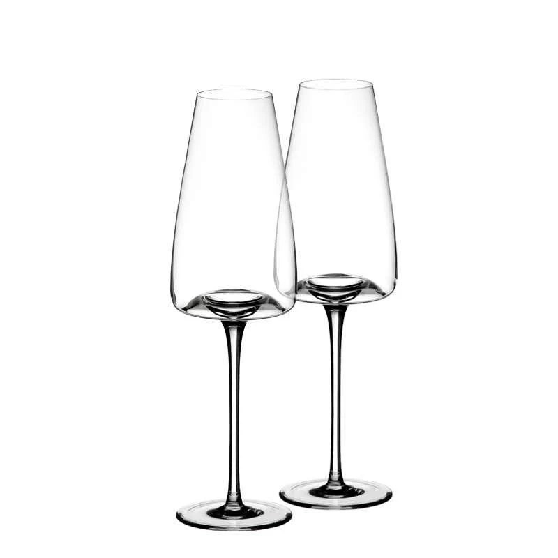28 cl - Vision Rich Calice Flute in Vetro - Set 2 Pezzi