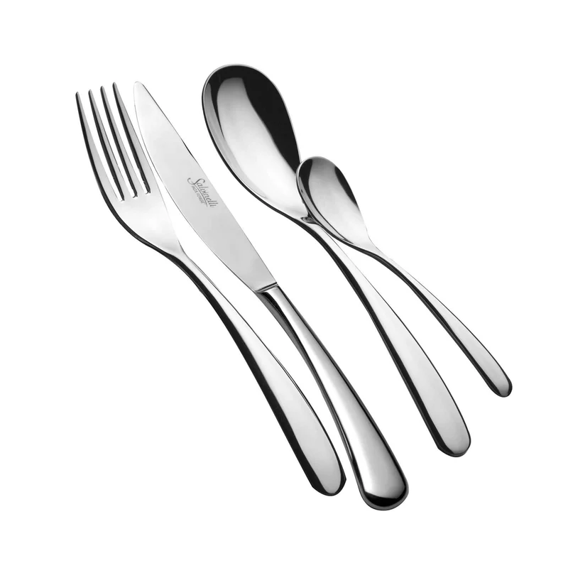 Forever Servizio Posate In Acciaio Inox - Set 24 Pz