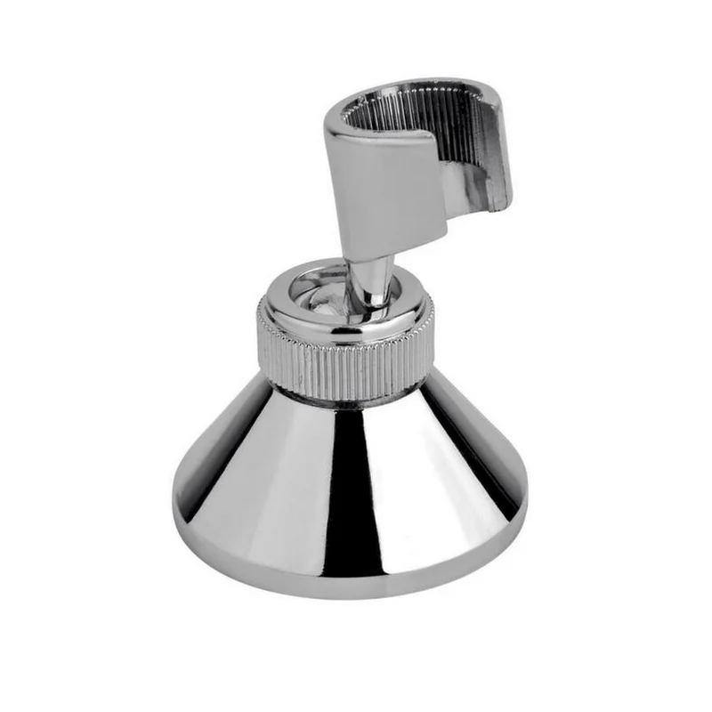 Support pivotant pour pommeau de douche conique de baignoire
