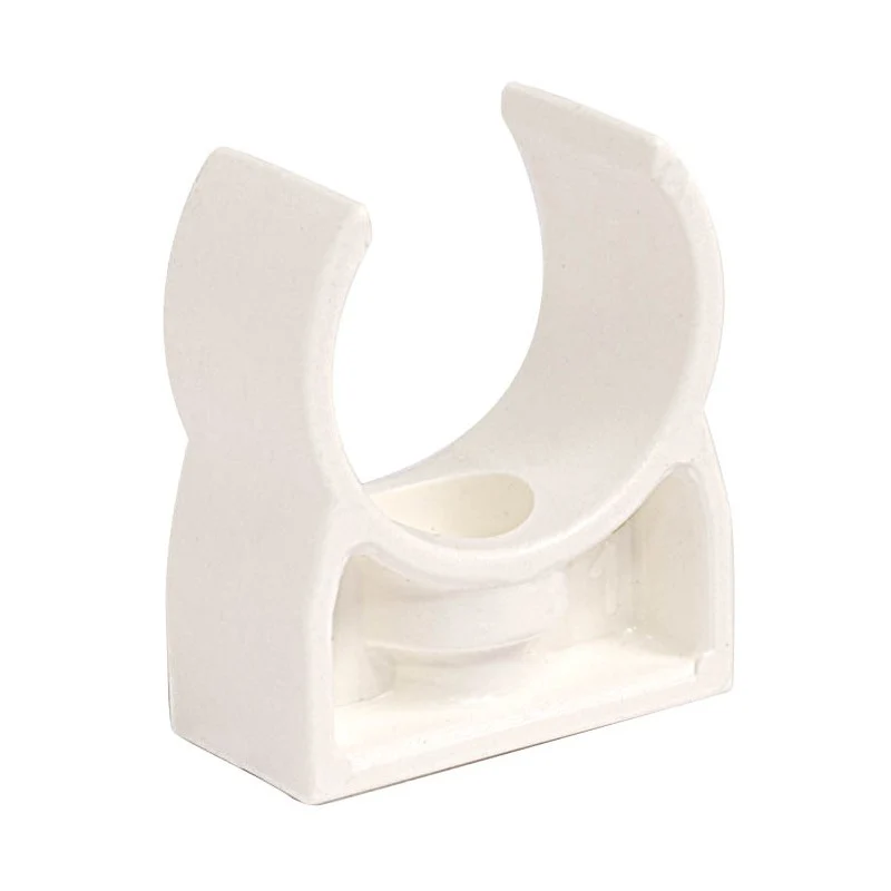 Collier pour tuyau rigide Ø 20 mm en PVC pour évacuation des condensats