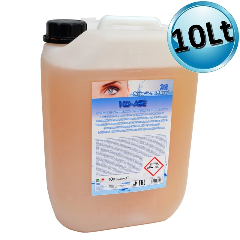 Brique de 10 litres sans âge - Traitement anticorrosion protecteur pour condenseurs d'unités externes