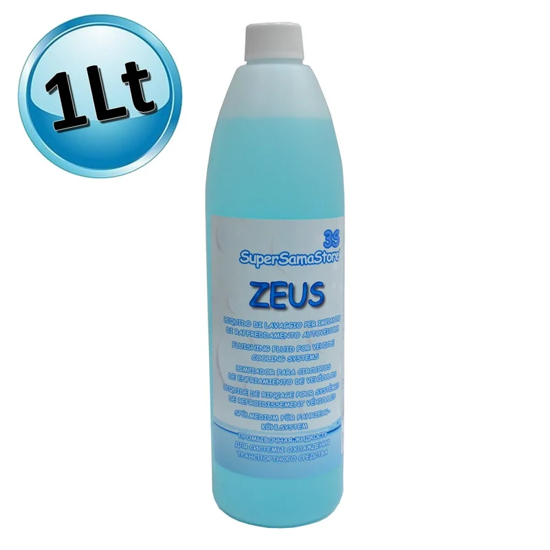 ZEUS Bouteille de 1 L - Liquide lave-glace pour systèmes de refroidissement de véhicules