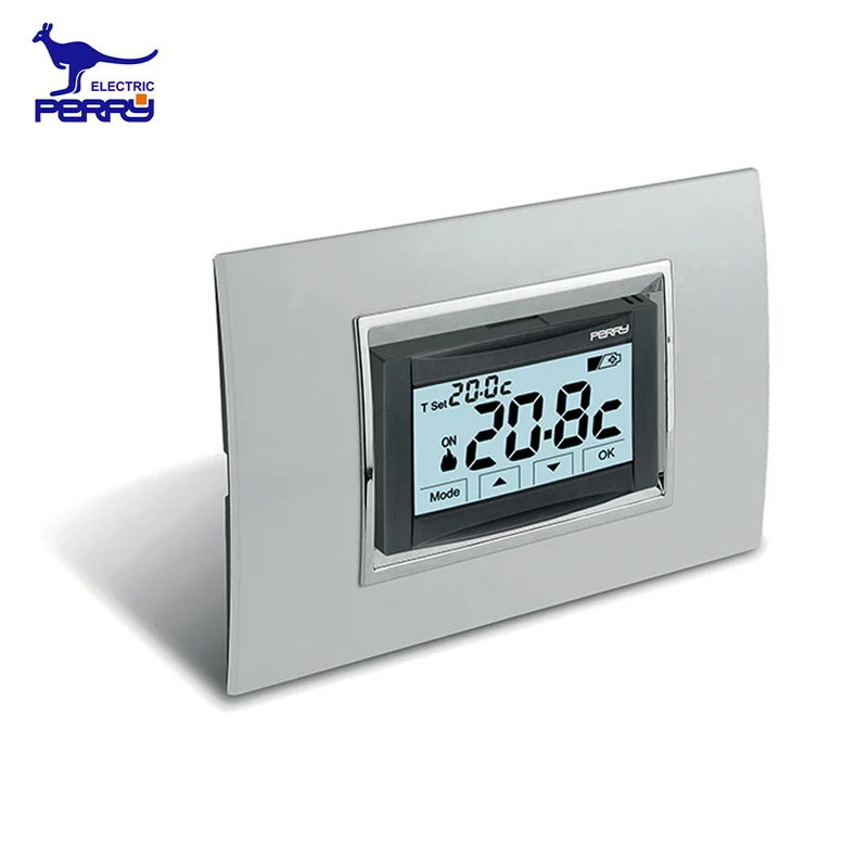 Thermostat numérique tactile intégré Perry 1TITE543 - 230 V MOON SOFT TOUCH