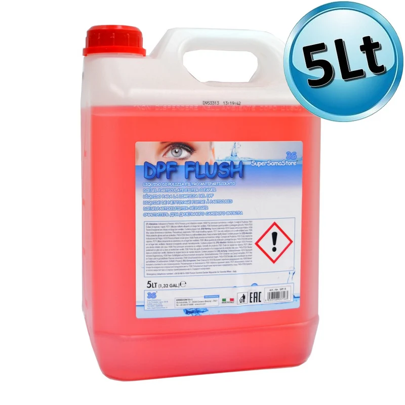 Liquide de nettoyage pour filtre à particules diesel (DPF Flush) - Bidon de 5 litres