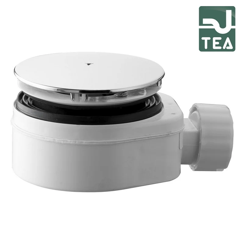 Bonde de douche en PP avec grille pour receveur de douche avec trou de Ø 90 mm - TEA Auva Mini