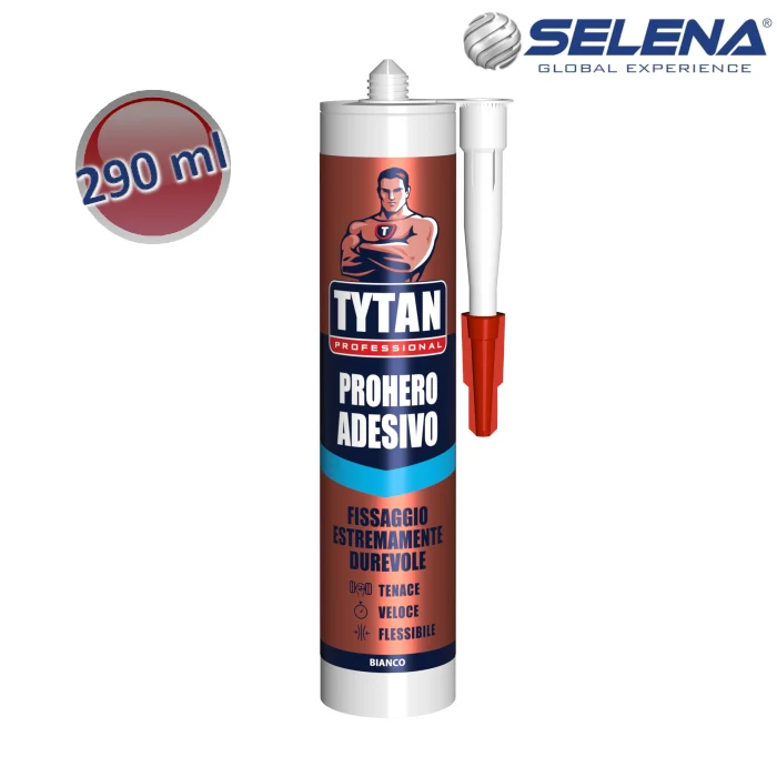 TYTAN PROFESSIONAL PROHERO adhésif 290 ml blanc GB-IT