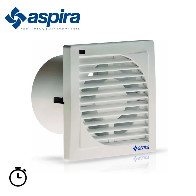 Aspirateur hélicoïdal avec TIMER EV 10/4'' T ASPIRA Fantini pour trou Ø 100 mm