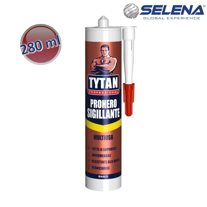 TYTAN PROFESSIONAL PROHERO Mastic 280 ml blanc - 190935