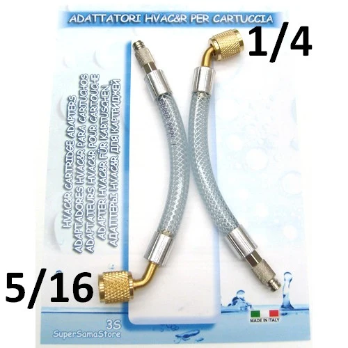 Adaptateurs de cartouche EXTRÊMES et BRILLANTS - avec tube de 12 cm