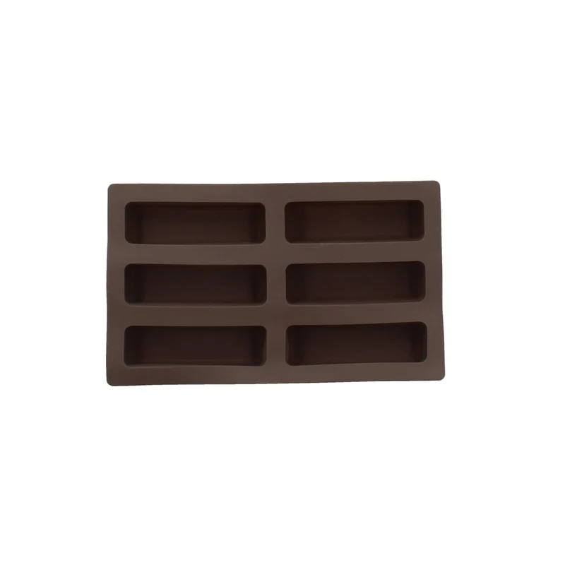 Moule à 6 financiers en silicone