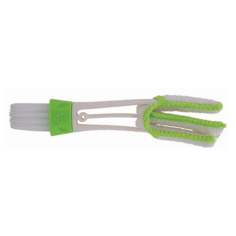 Brosse double blanche - Brosses + Brosse de nettoyage pour climatiseur
