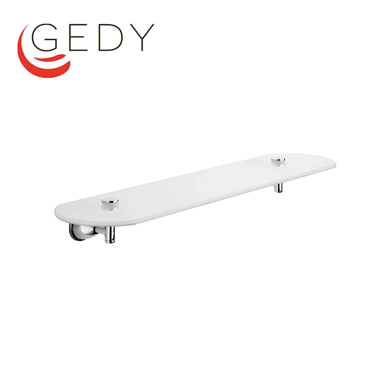 Étagère de 52 cm avec plateau en verre satiné - GENZIANA GEDY