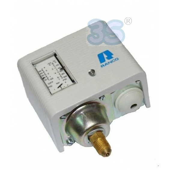 Pressostat basse pression pour réfrigérant RANCO O16-6705 Réinitialisation MAN
