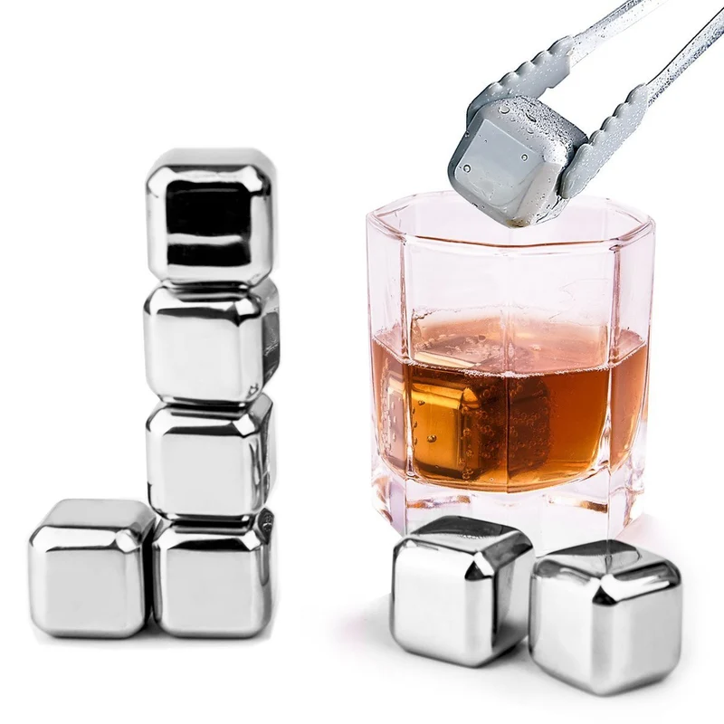 Lot de Cubes de Refroidissement Réutilisables Alternative aux Glaçons