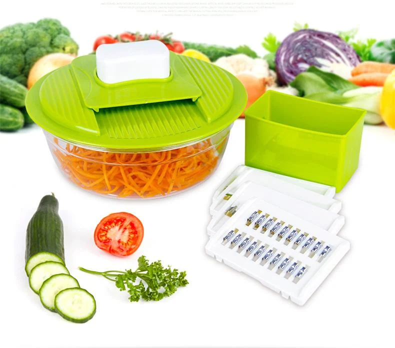 Trancheuse à légumes Mandoline 5 Lames GRATUITES