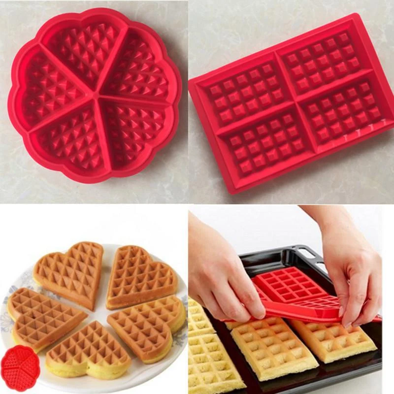 Moule à Gaufres en Silicone