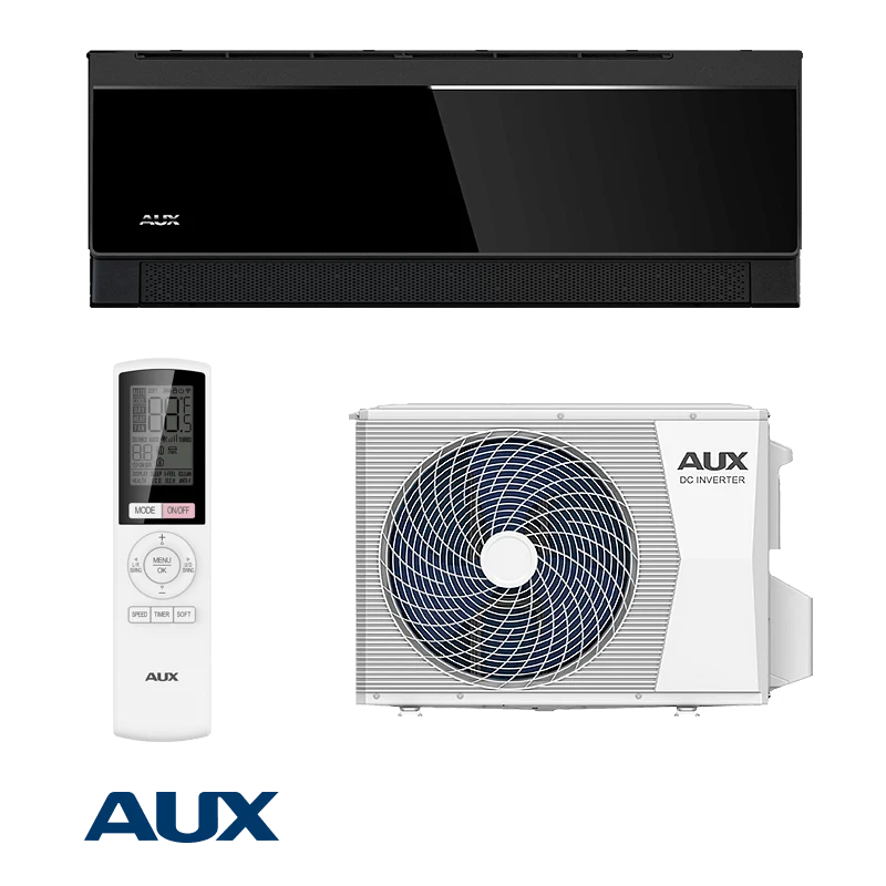 Climatiseur Inverter AUX C+++ ASW-H12C5A4/CBR3DI-D0 — Noir